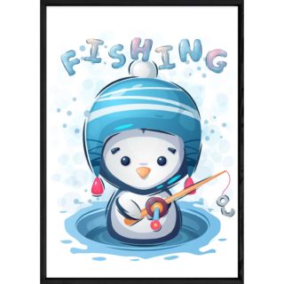 Tableau animal penguin – 23x32