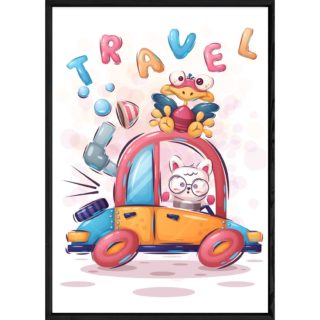 Tableau animal oiseau – 23x32