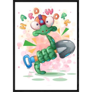 Tableau animal serpent – 23x32