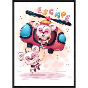 Tableau animal souris – 23x32