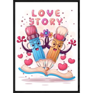 Tableau objet stylo – 23x32