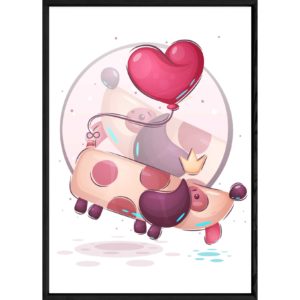 Tableau animal chien – 32x42