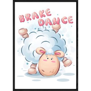 Tableau animal mouton – 23x32