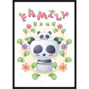 Tableau animal panda – 23x32