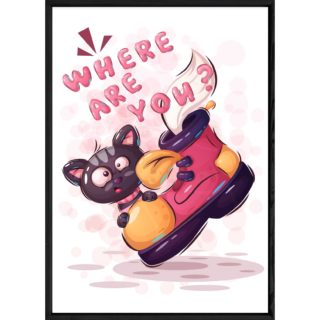 Tableau animal chat – 23x32