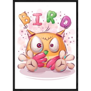 Tableau animal oiseau – 23x32