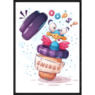 Tableau animal oiseau – 23x32