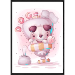 Tableau animal chien – 23x32