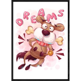 Tableau animal chien – 23x32