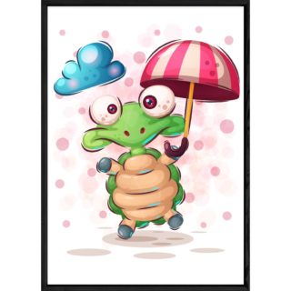 Tableau animal tortue – 23x32