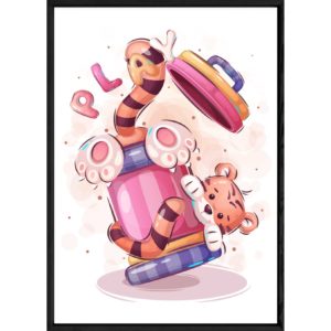 Tableau animal tigre – 32×42