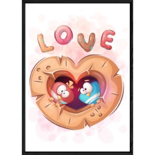 Tableau animal oiseau – 23x32