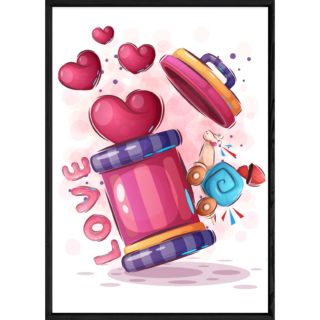 Tableau animal escargot – 23x32