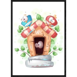 Tableau animal oiseau – 32x42