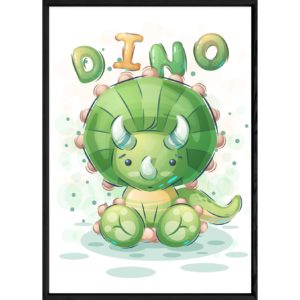 Tableau animal dinosaure – 23x32