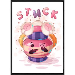 Tableau animal ourson – 23x32