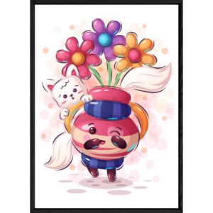 Tableau animal chat – 23x32