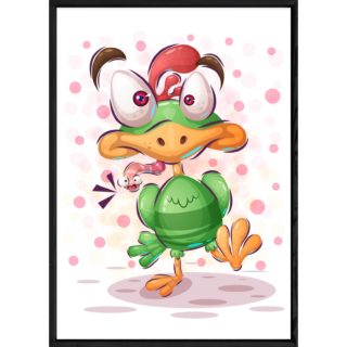 Tableau animal oiseau – 23x32