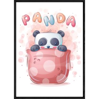 Tableau animal panda – 23x32