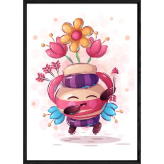 Tableau objet vase – 23x32