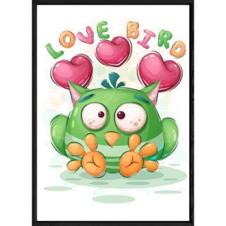 Tableau animal oiseau – 23x32