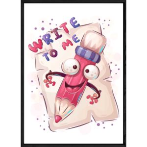 Tableau objet stylo – 32x42