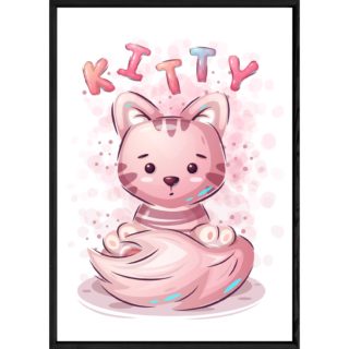 Tableau animal chat – 23x32