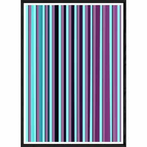 Tableau modern photo avec cadre noir POP – Taille 32x42