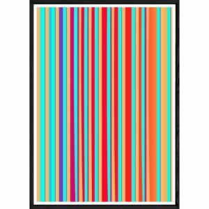 Tableau modern photo avec cadre noir POP – Taille 32x42